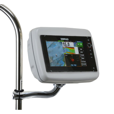 NavPod RMX4808 RailMount Pre - Cut f/Simrad NSS8/B&G Zeus T8 - Get Tight Gear