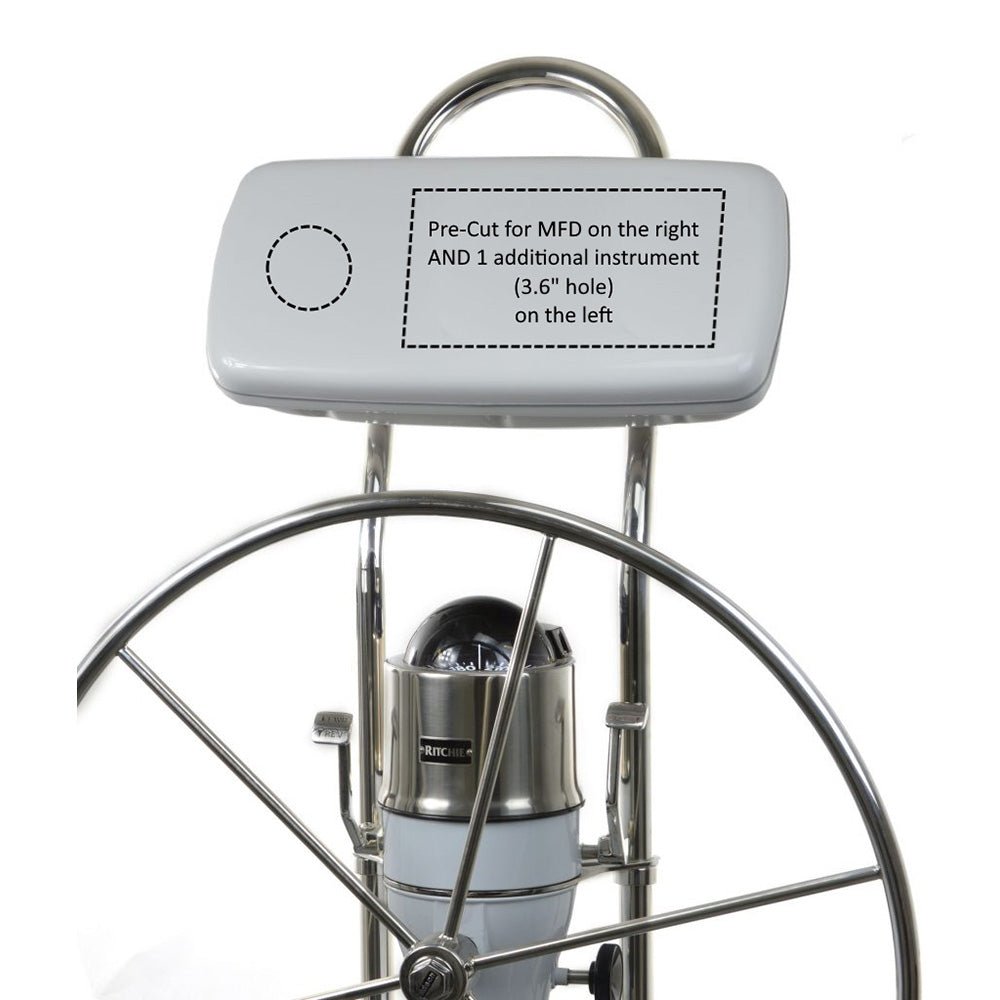 NavPod SystemPod Pre - Cut f/Garmin ECHOMAP Plus/UHD 92sv/93sv/94sv/95sv Plus One Additional Instrument f/9.5 Wide Guard - Get Tight Gear