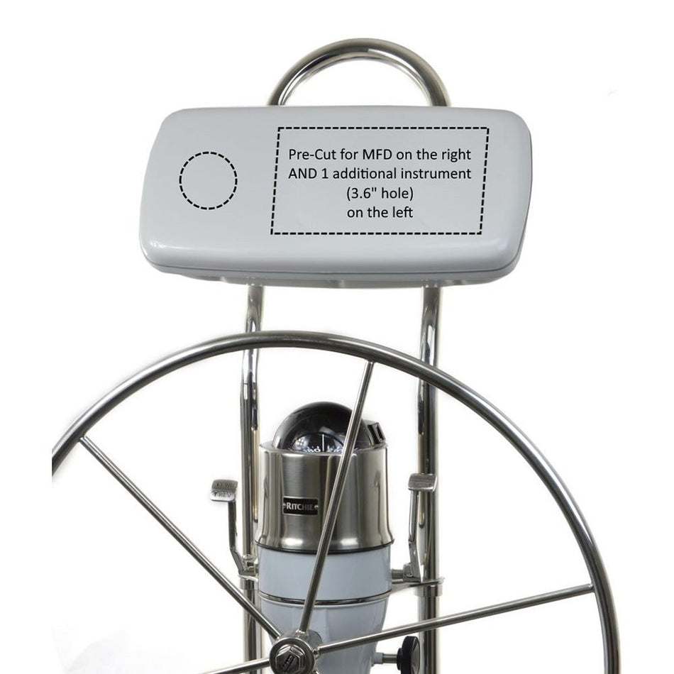 NavPod SystemPod Pre - Cut f/Garmin ECHOMAP Plus/UHD 92sv/93sv/94sv/95sv Plus One Additional Instrument f/9.5 Wide Guard - Get Tight Gear