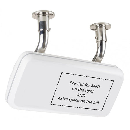 NavPod SystemPod Pre - Cut f/Garmin GPSMAP 723/723xsv/743/743xsv On Right & Extra Space On Left f/9.5" Wide Guard - Get Tight Gear
