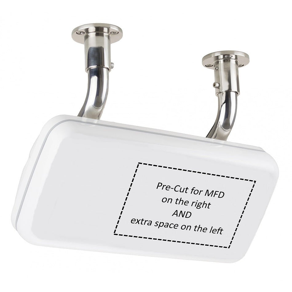 NavPod SystemPod Pre - Cut f/Garmin GPSMAP 723/723xsv/743/743xsv On Right & Extra Space On Left f/9.5" Wide Guard - Get Tight Gear