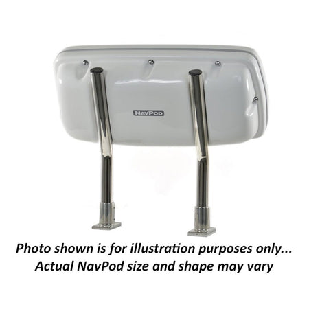 NavPod SystemPod Pre - Cut f/Garmin GPSMAP 942xs, 942, 922xs & 922 & 2 Instruments (3.6 Holes) f/9.5 Wide Guard - Get Tight Gear