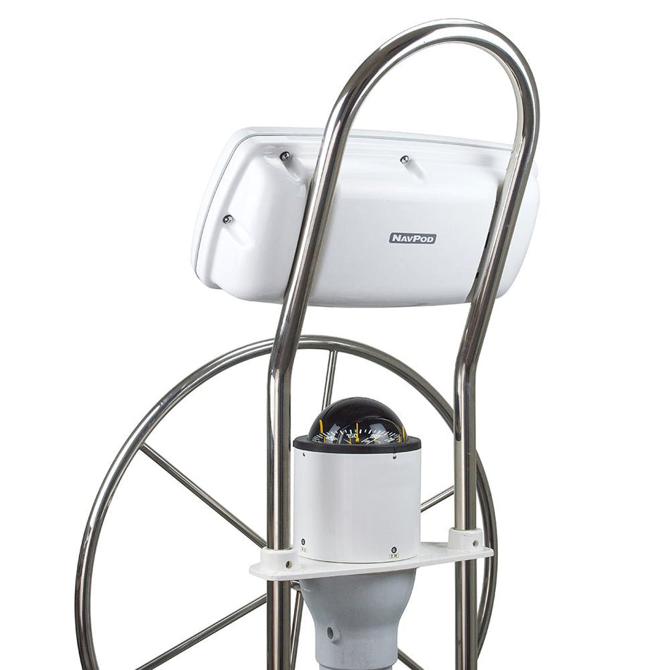 NavPod SystemPod Pre - Cut f/Raymarine AXIOM 9 & Space f/12 Wide Guard - Get Tight Gear