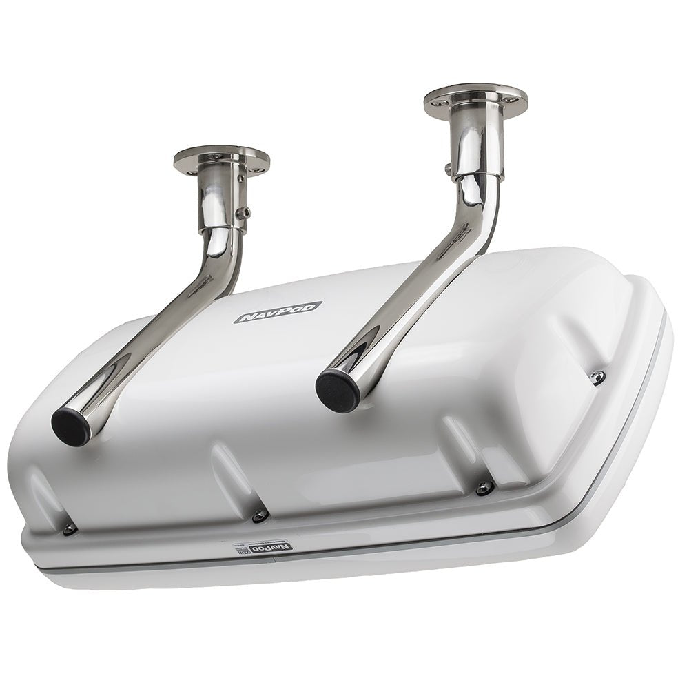 NavPod SystemPod Pre - Cut f/Simrad NSS9 evo & B&G Zeus 9 & 1 Instrument - 3.6" Hole f/9.5" Wide Guard - Get Tight Gear