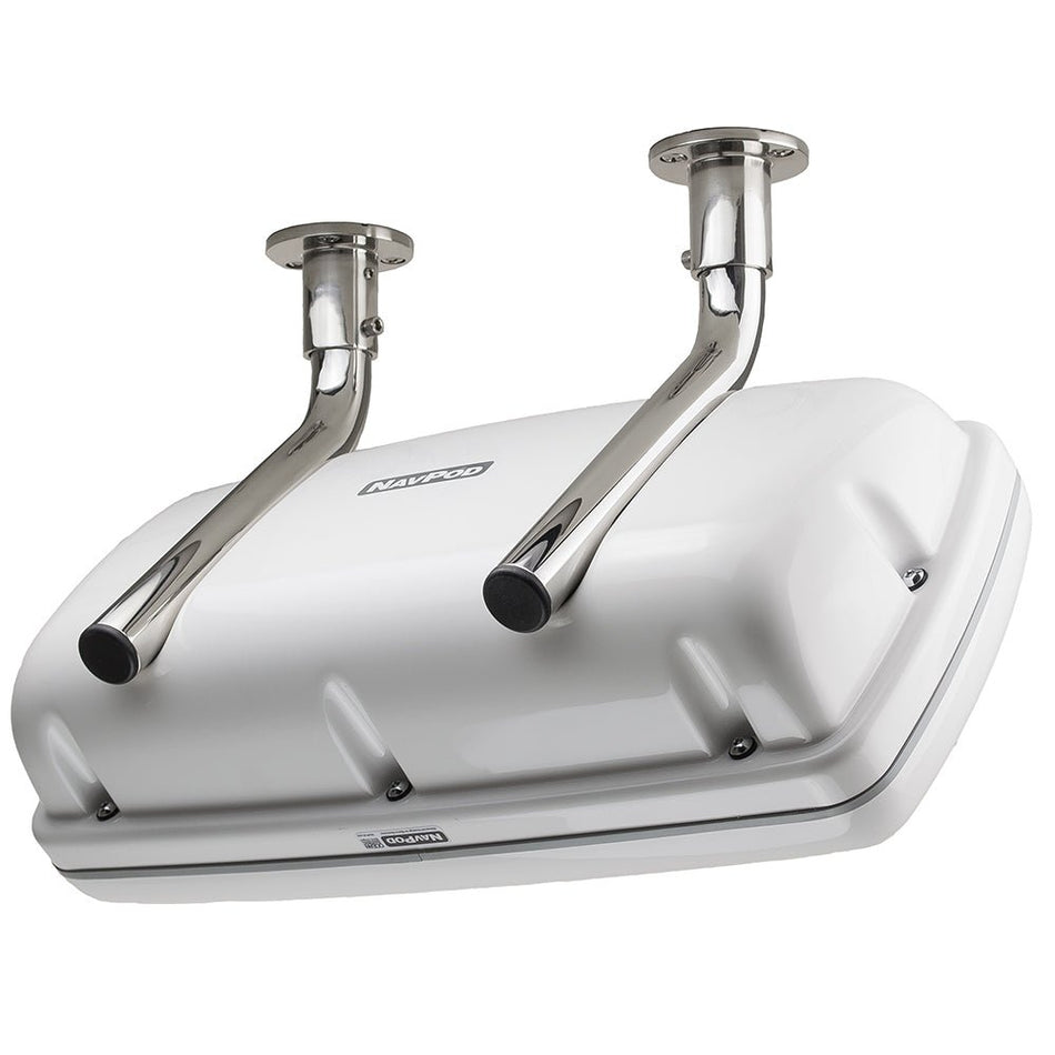 NavPod SystemPod Pre - Cut f/Simrad NSS9 evo & B&G Zeus 9 & 1 Instrument - 3.6" Hole f/9.5" Wide Guard - Get Tight Gear
