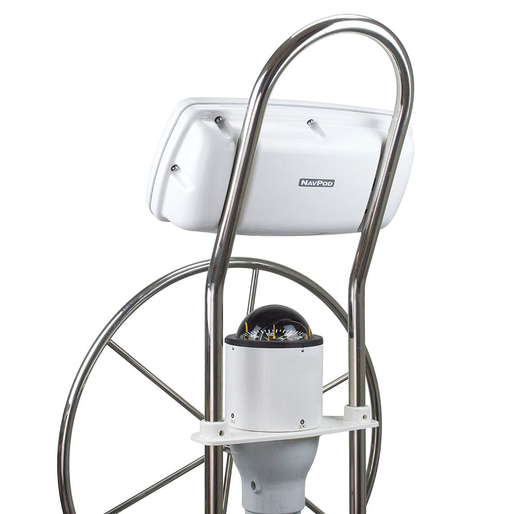 NavPod SystemPod Precut f/Simrad NSS9 evo3 B&G Zeus3 9 & Space f/12 Wide Guard - Get Tight Gear