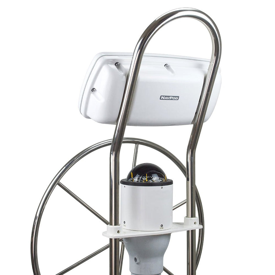NavPod SystemPod Precut f/Simrad NSS9 evo3 B&G Zeus3 9 & Space f/12 Wide Guard - Get Tight Gear