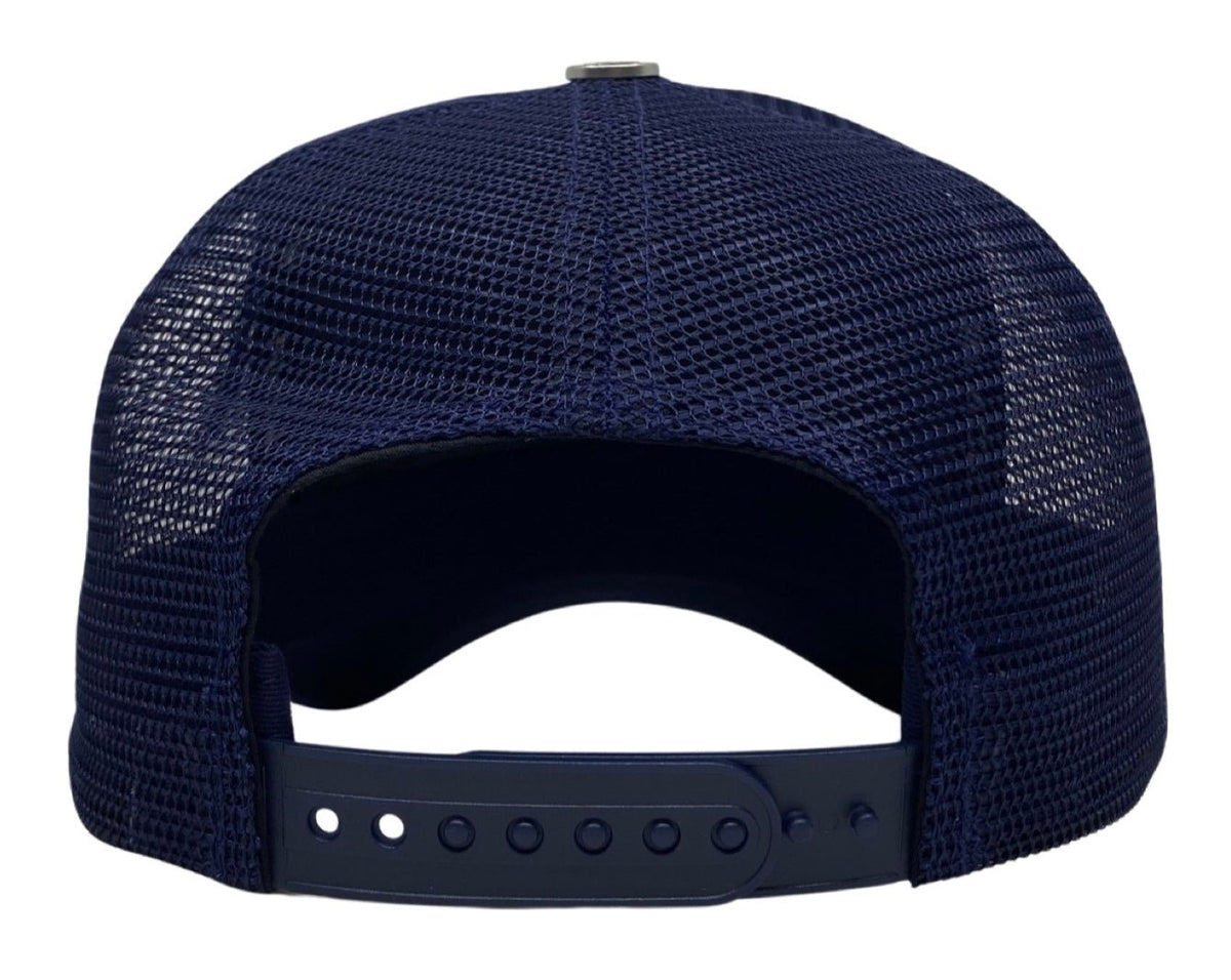 Navy Embroidered Snapback 2.0 - Get Tight Gear