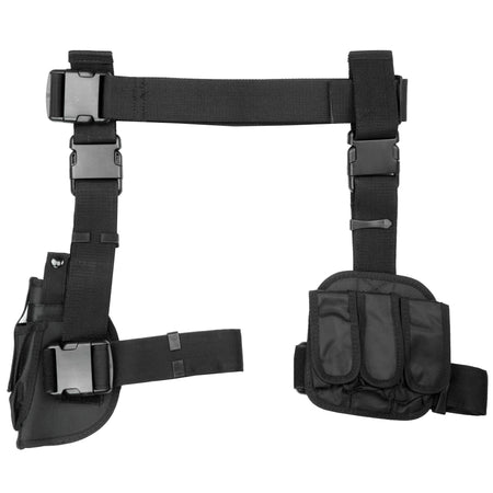 NCSTAR DROP LEG HOLSTER MAG HLDR BLK - Get Tight Gear