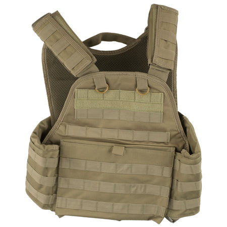 NCSTAR PLATE CARRIER MED - 2XL TAN - Get Tight Gear