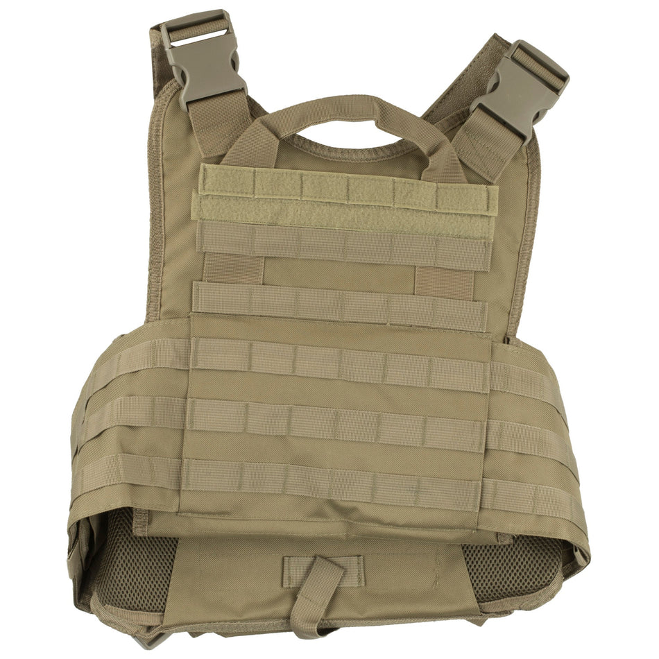 NCSTAR PLATE CARRIER MED - 2XL TAN - Get Tight Gear