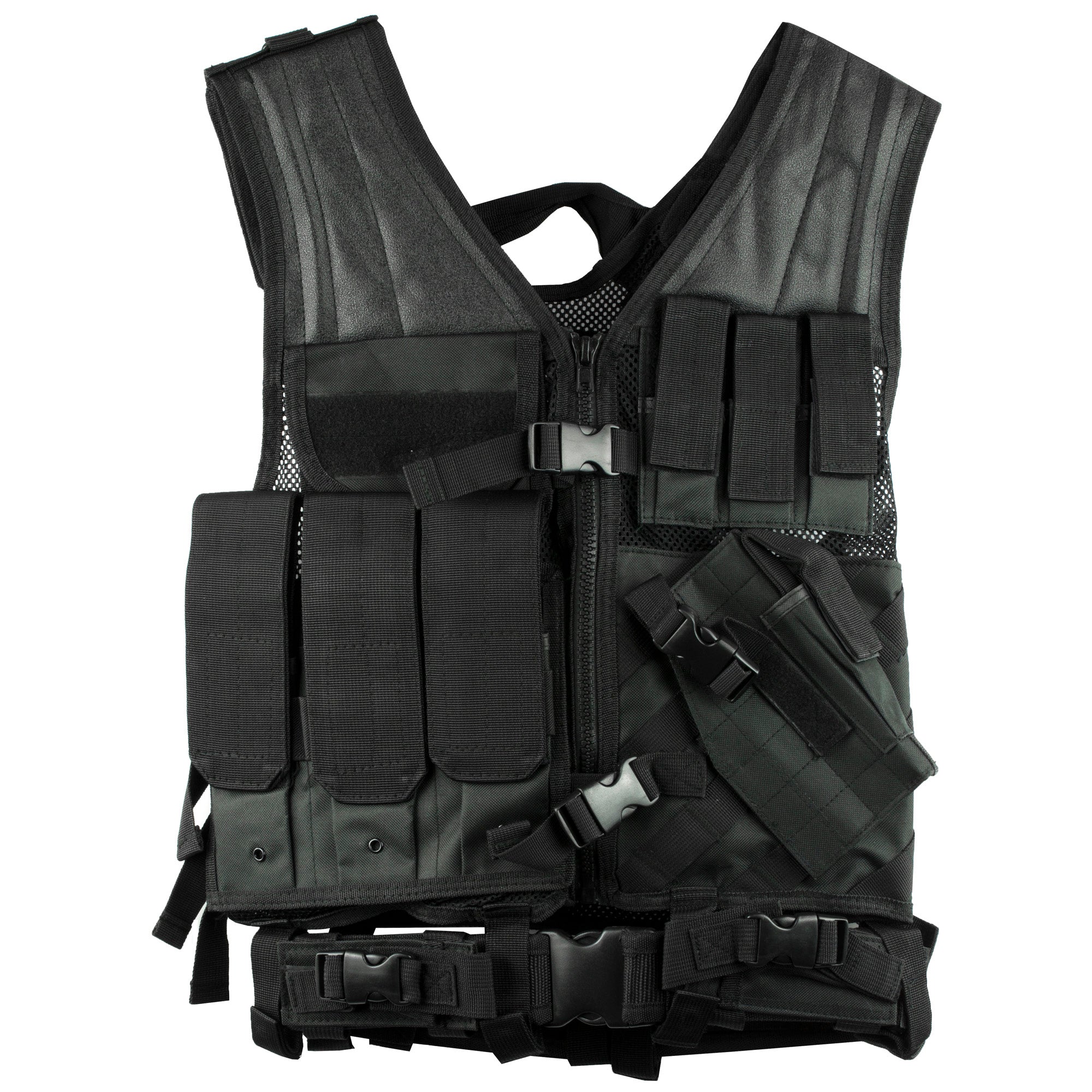 NCSTAR TACTICAL VEST MED - 2XL BLK - Get Tight Gear