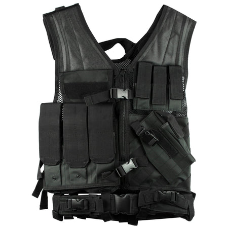 NCSTAR TACTICAL VEST MED - 2XL BLK - Get Tight Gear