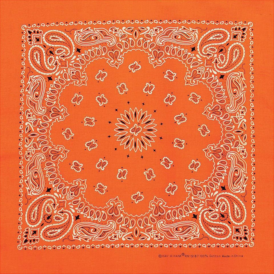 Neon Paisley Band Orng W/Upc - Get Tight Gear