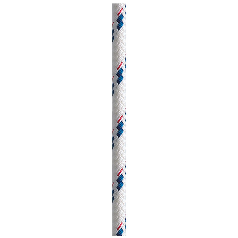 New England Ropes 7/16" Sta - Set Performance Cruising Line - Blue Fleck - 600' - Get Tight Gear