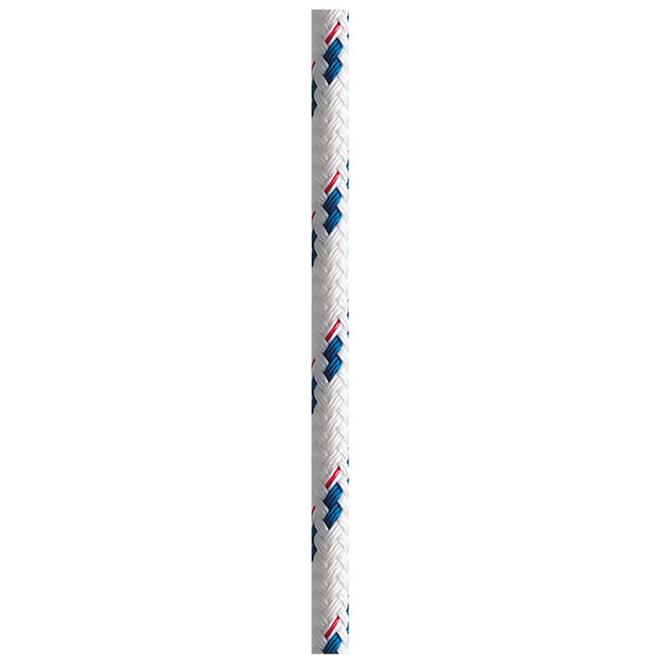 New England Ropes 7/16" Sta - Set Performance Cruising Line - Blue Fleck - 600' - Get Tight Gear