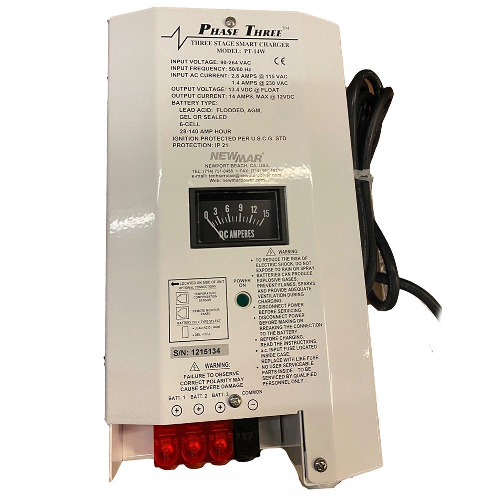 Newmar PT - 14W Battery Charger - Get Tight Gear