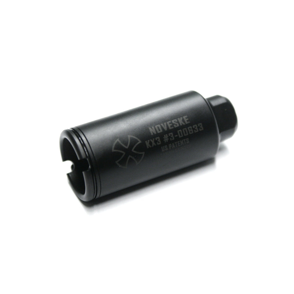NOVESKE KX3 FLASH SUPPRESSOR 1/2X28 - Get Tight Gear