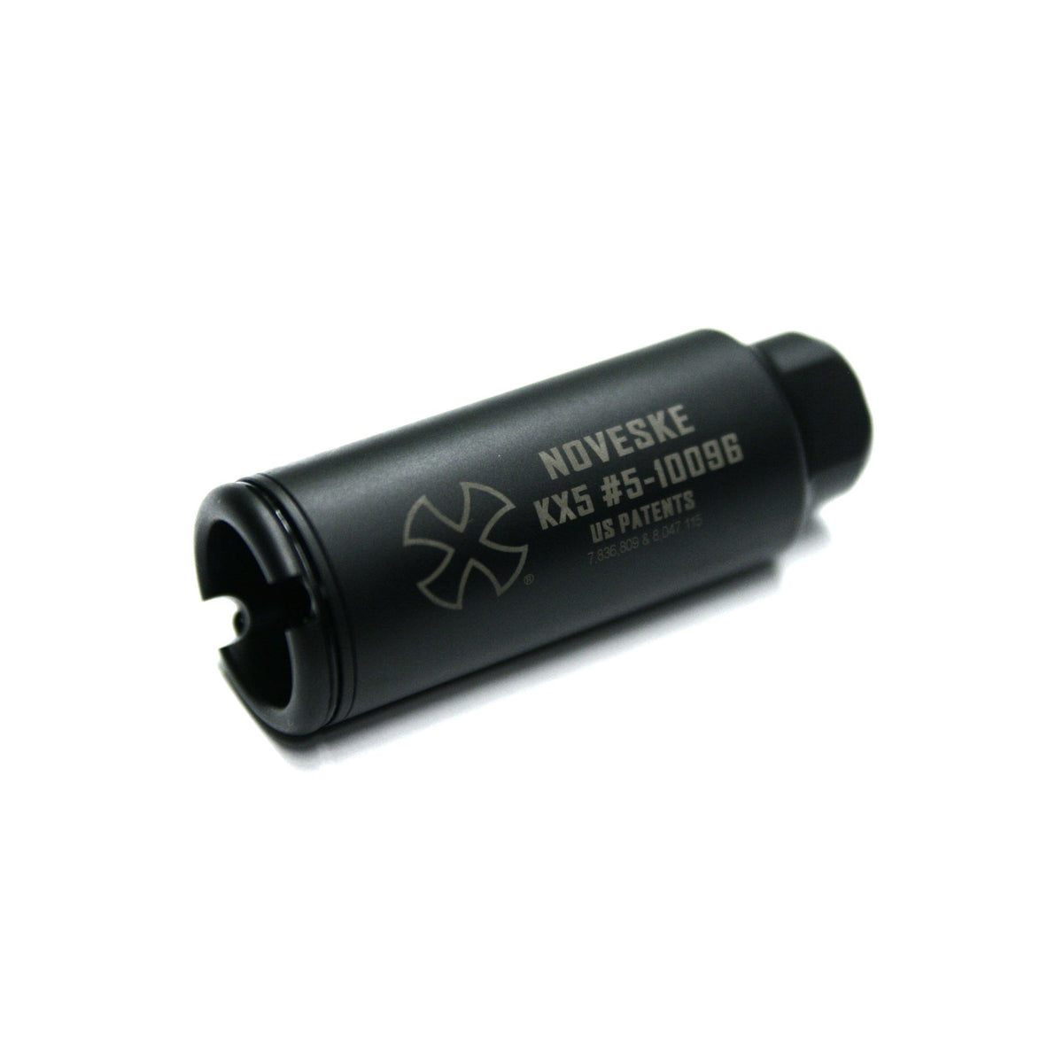 NOVESKE KX5 FLASH SUPPRESSOR 1/2X28 - Get Tight Gear