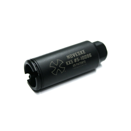 NOVESKE KX5 FLASH SUPPRESSOR 1/2X28 - Get Tight Gear