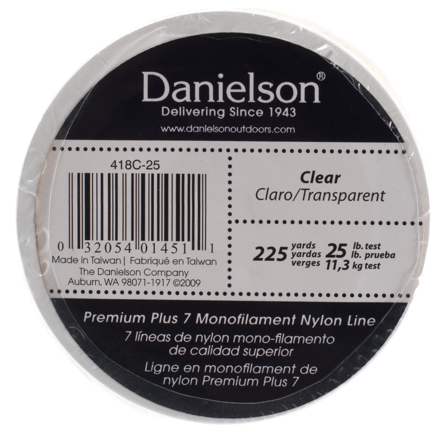 Nylon Monofilament Clear 25 Lb - Get Tight Gear