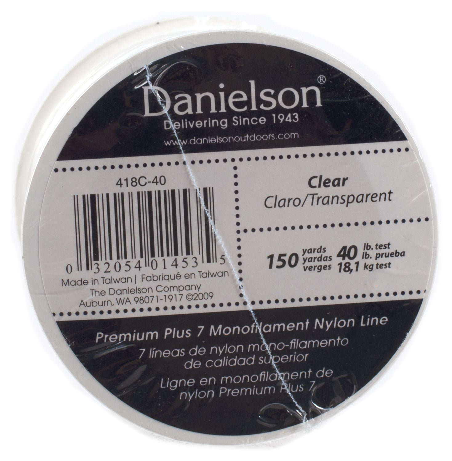 Nylon Monofilament Clear 40 Lb - Get Tight Gear