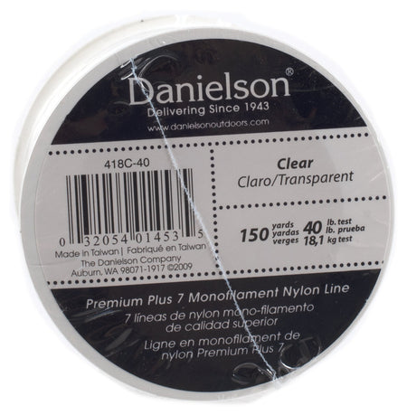 Nylon Monofilament Clear 40 Lb - Get Tight Gear