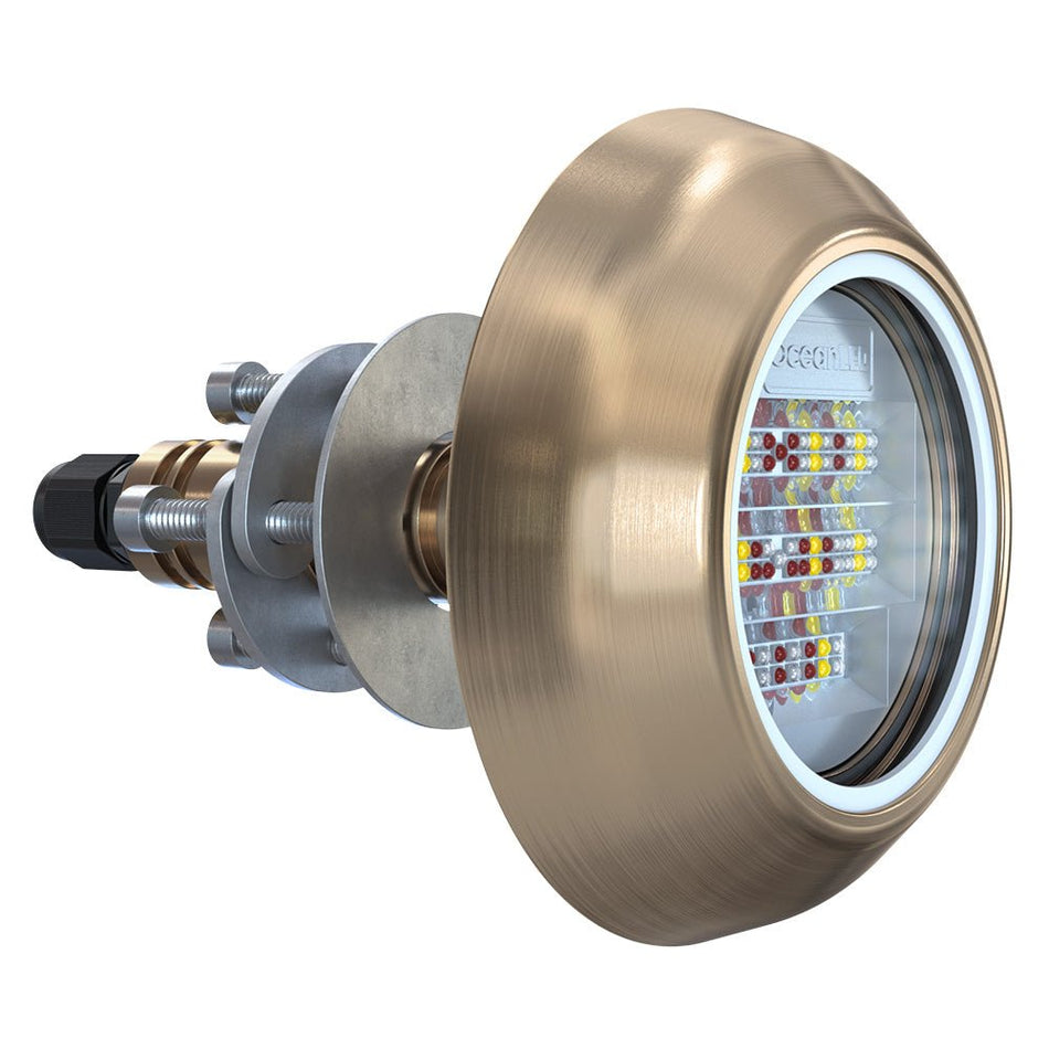 OceanLED Explore E6 Thru Hull - Full RGBW Colors DMX - Get Tight Gear