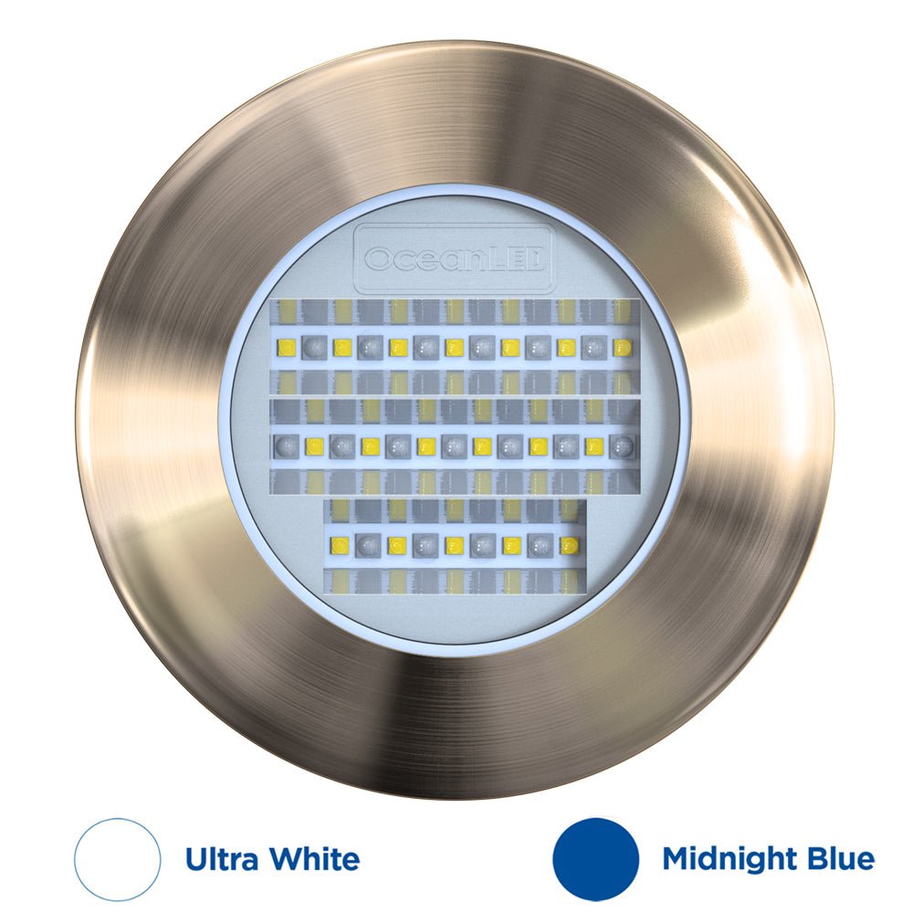 OceanLED Explore E6 XFM Underwater Light - Ultra White/Midnight Blue - Get Tight Gear
