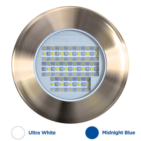 OceanLED Explore E6 XFM Underwater Light - Ultra White/Midnight Blue - Get Tight Gear