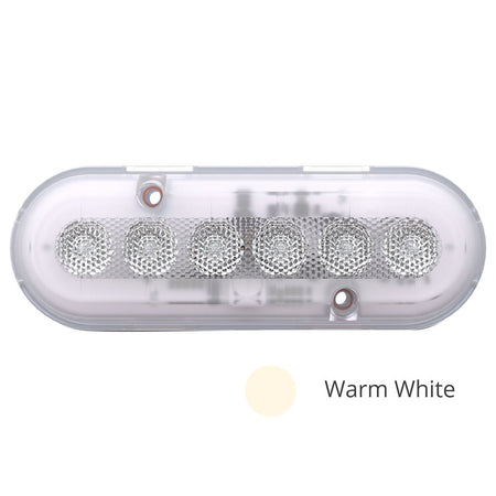 OceanLED M6 Gen2 Mast Light - Surface Mount - Warm White - Get Tight Gear