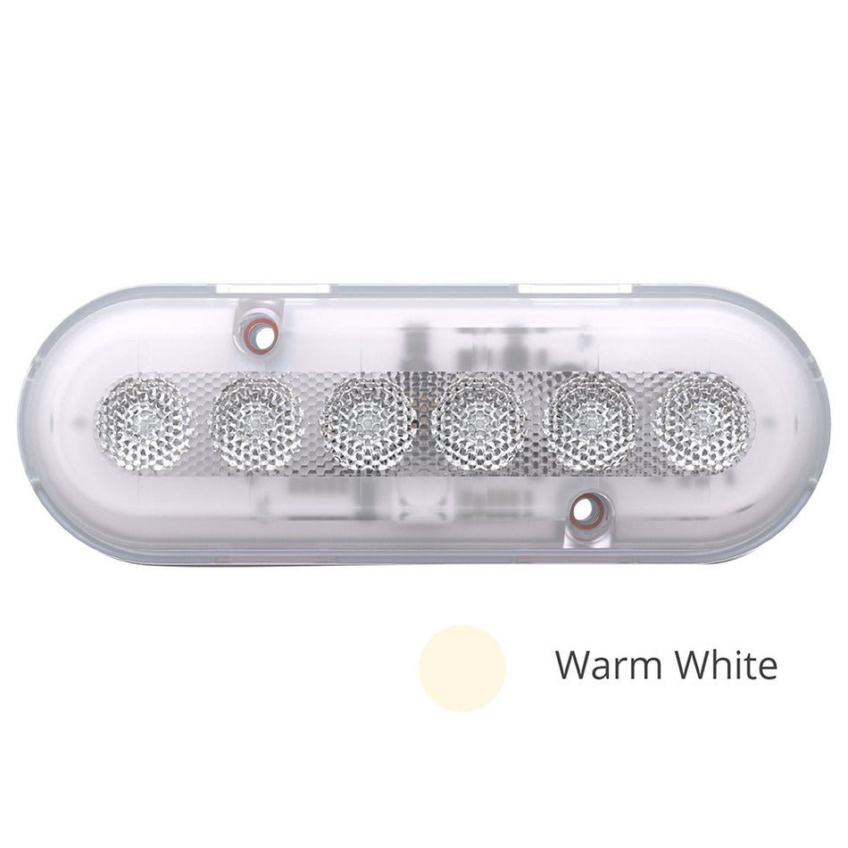 OceanLED M6 Gen2 Mast Light - Surface Mount - Warm White - Get Tight Gear
