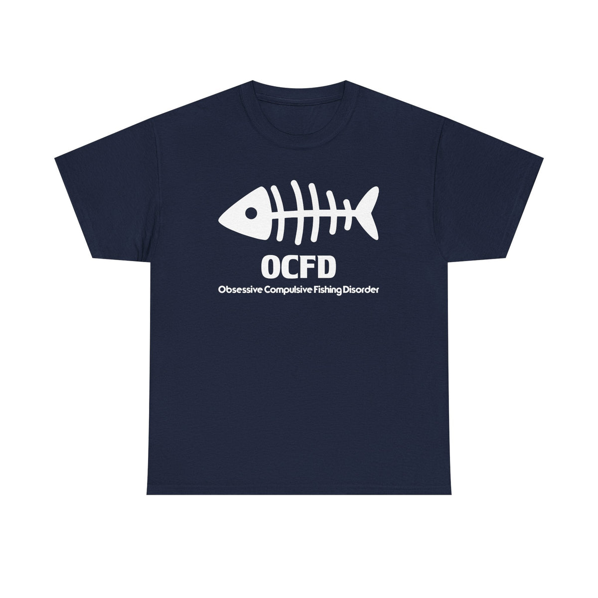 OCFD Unisex Heavy Cotton Tee - Perfect for Fishing Enthusiasts - Get Tight Gear