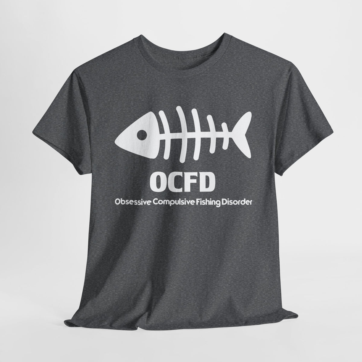 OCFD Unisex Heavy Cotton Tee - Perfect for Fishing Enthusiasts - Get Tight Gear