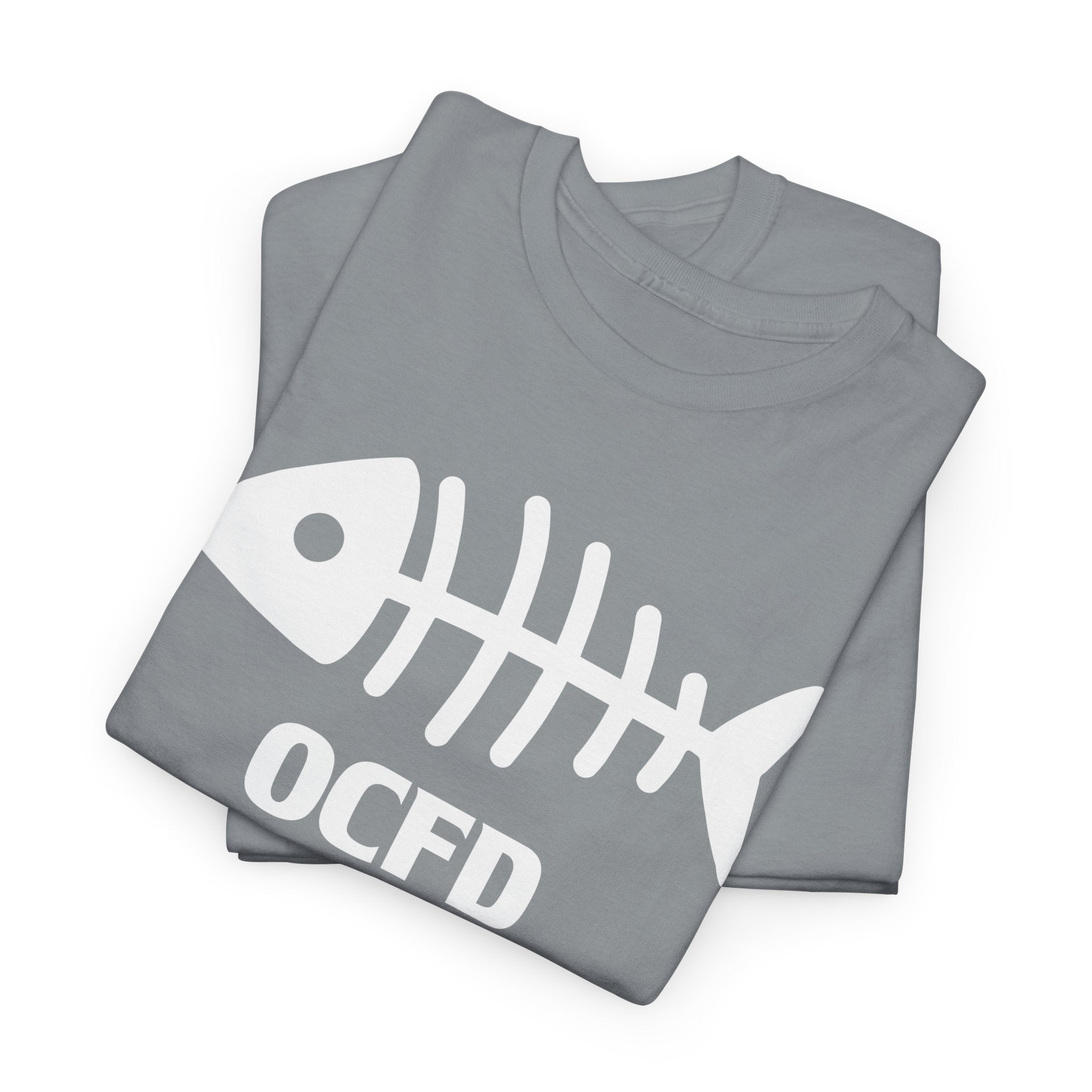 OCFD Unisex Heavy Cotton Tee - Perfect for Fishing Enthusiasts - Get Tight Gear