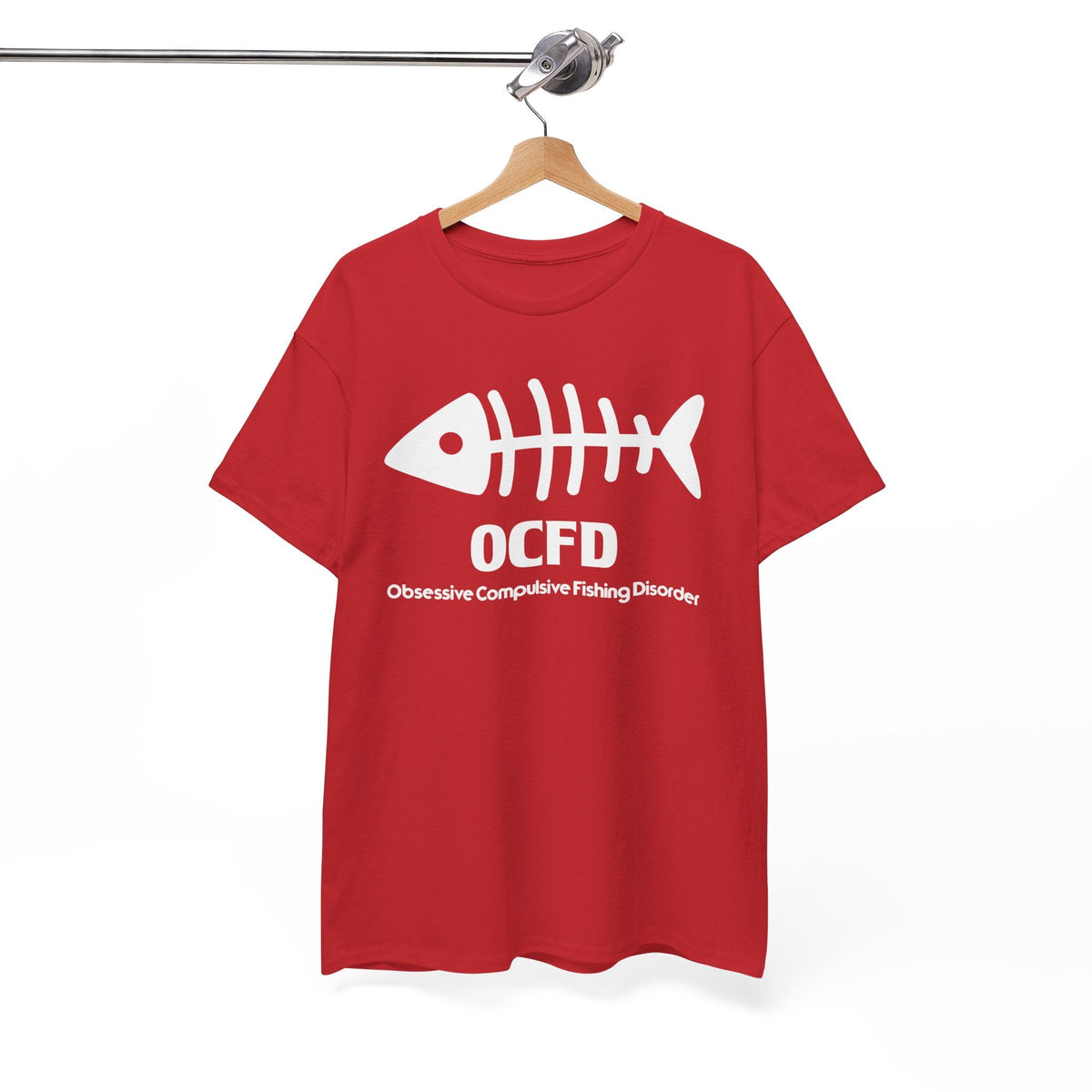 OCFD Unisex Heavy Cotton Tee - Perfect for Fishing Enthusiasts - Get Tight Gear
