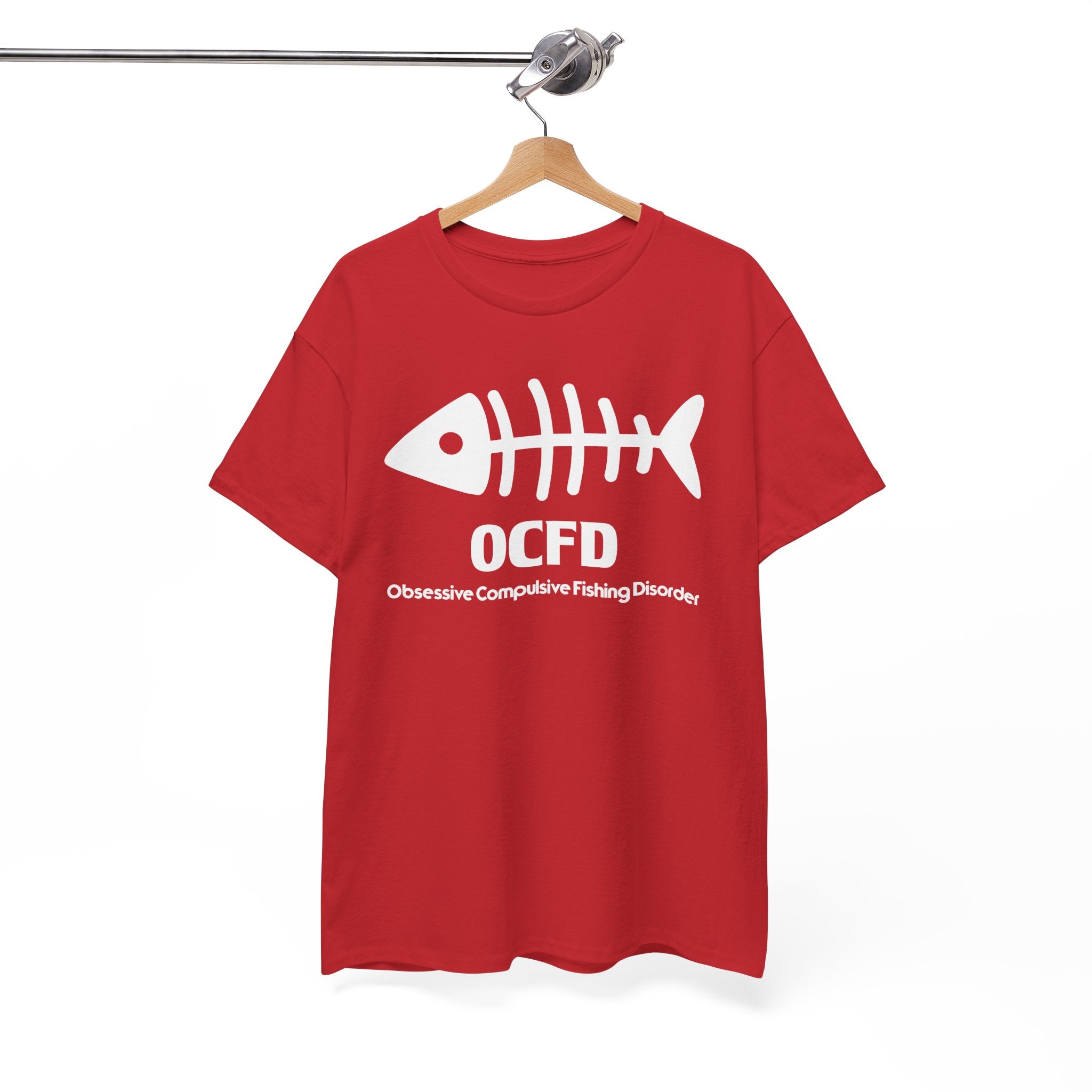 OCFD Unisex Heavy Cotton Tee - Perfect for Fishing Enthusiasts - Get Tight Gear