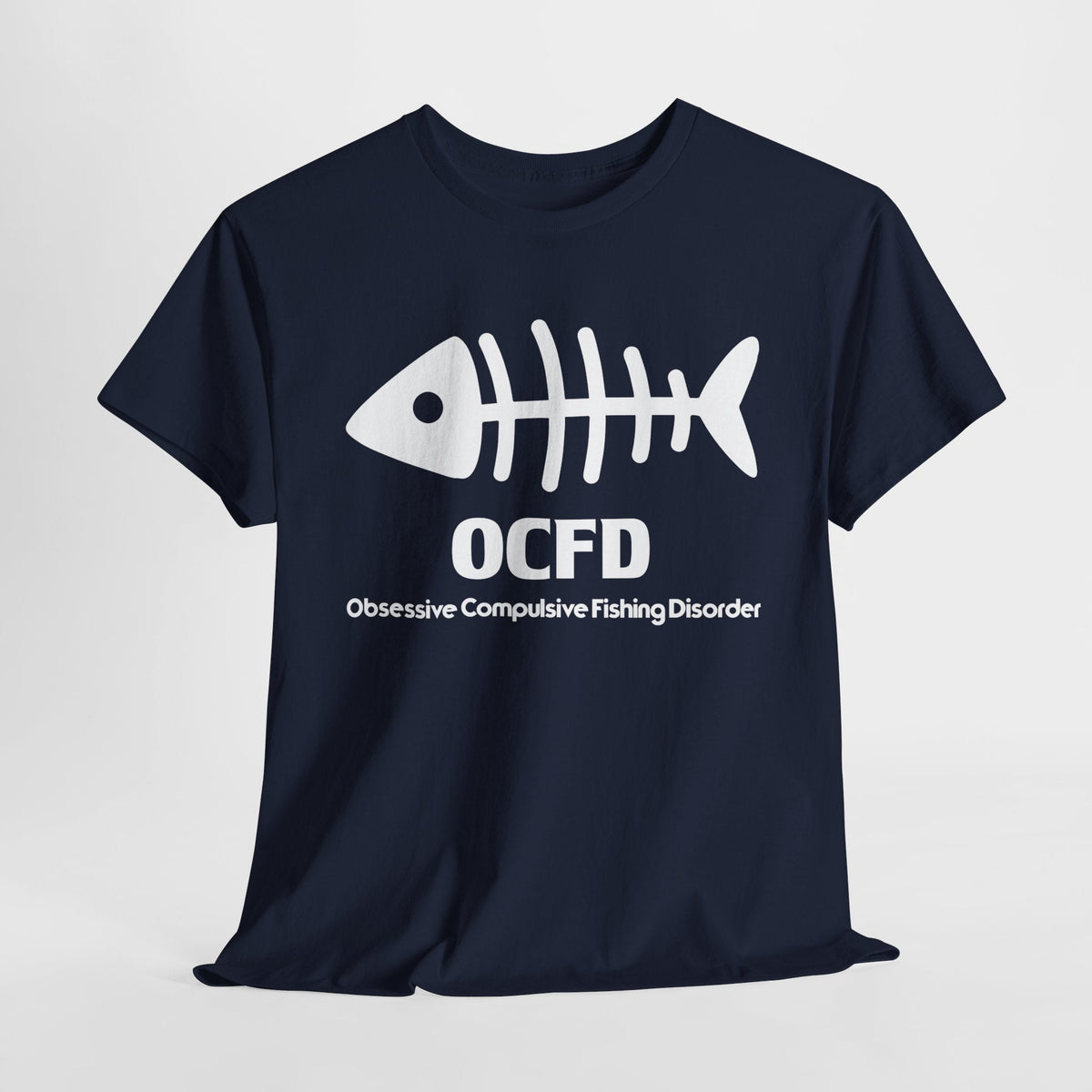 OCFD Unisex Heavy Cotton Tee - Perfect for Fishing Enthusiasts - Get Tight Gear