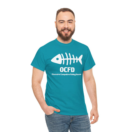 OCFD Unisex Heavy Cotton Tee - Perfect for Fishing Enthusiasts - Get Tight Gear