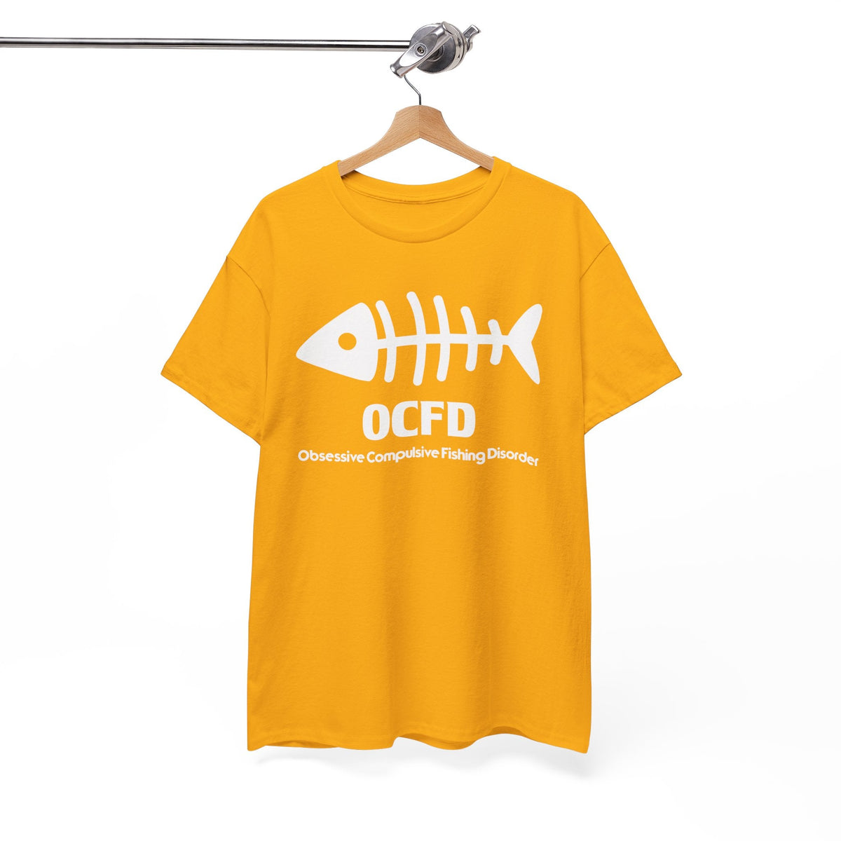 OCFD Unisex Heavy Cotton Tee - Perfect for Fishing Enthusiasts - Get Tight Gear