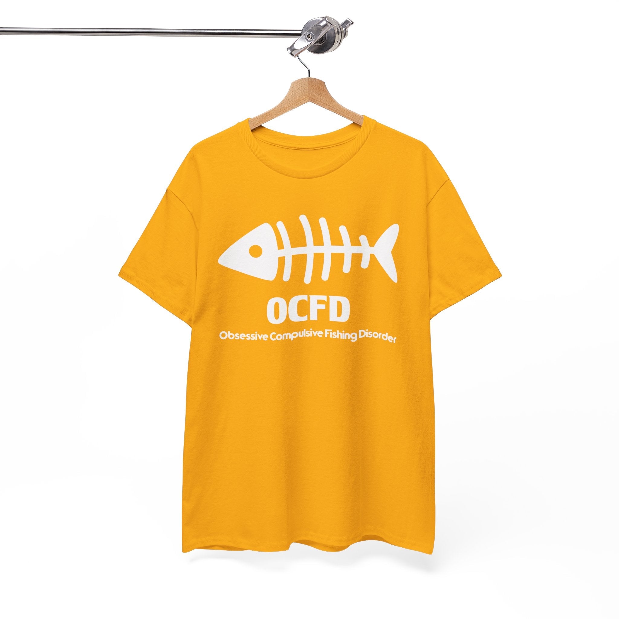OCFD Unisex Heavy Cotton Tee - Perfect for Fishing Enthusiasts - Get Tight Gear