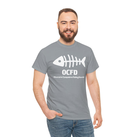 OCFD Unisex Heavy Cotton Tee - Perfect for Fishing Enthusiasts - Get Tight Gear
