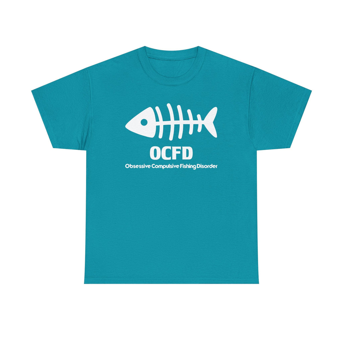 OCFD Unisex Heavy Cotton Tee - Perfect for Fishing Enthusiasts - Get Tight Gear