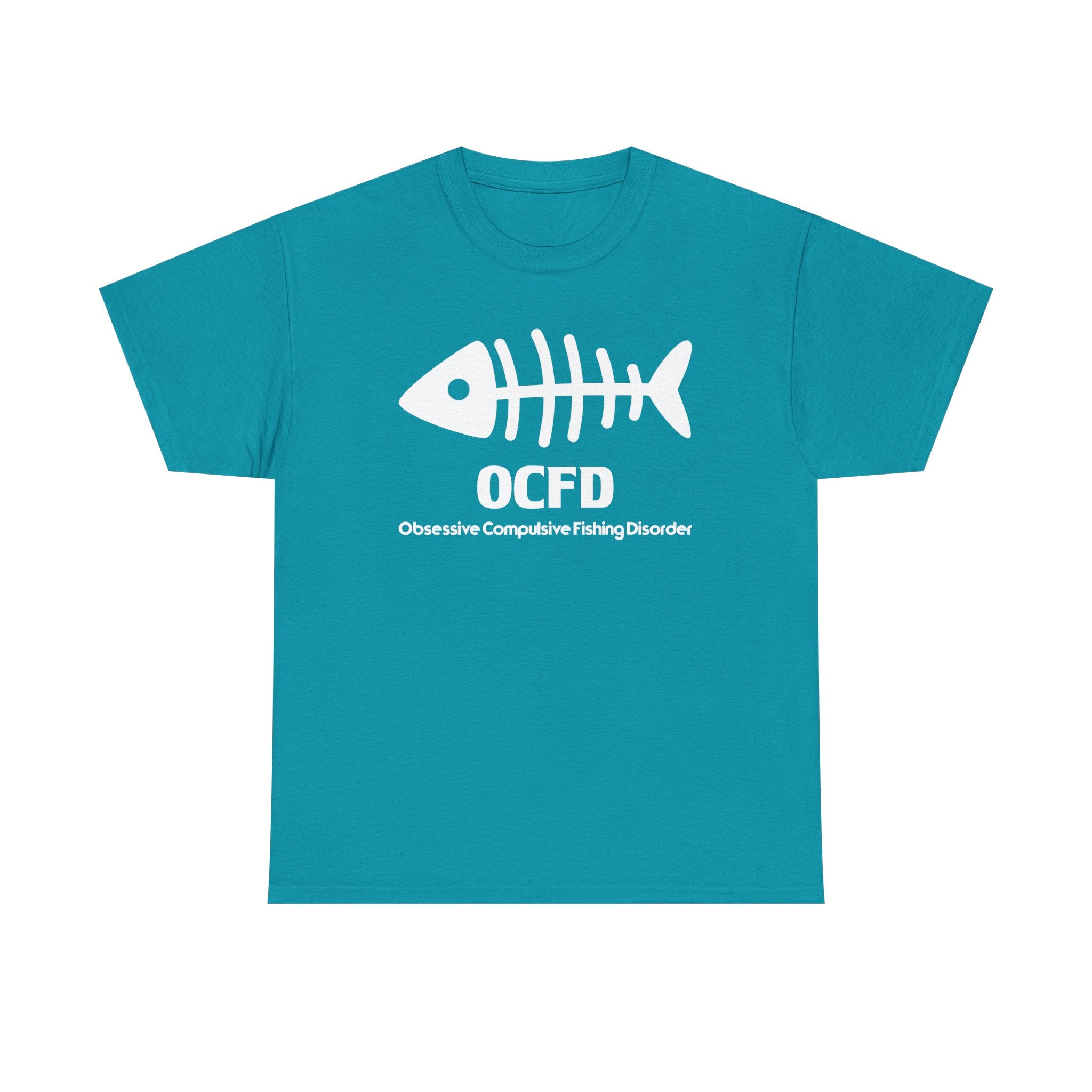 OCFD Unisex Heavy Cotton Tee - Perfect for Fishing Enthusiasts - Get Tight Gear