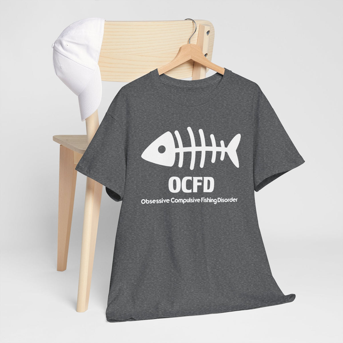 OCFD Unisex Heavy Cotton Tee - Perfect for Fishing Enthusiasts - Get Tight Gear