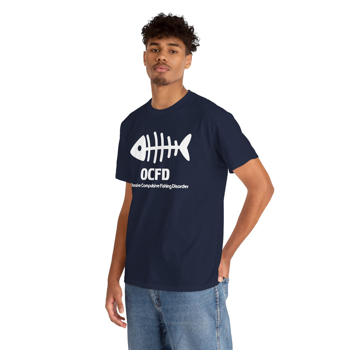 OCFD Unisex Heavy Cotton Tee - Perfect for Fishing Enthusiasts - Get Tight Gear