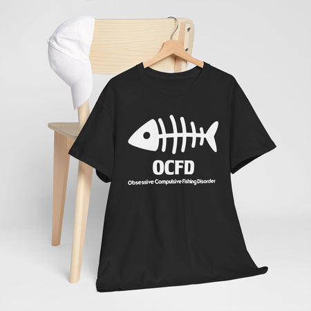 OCFD Unisex Heavy Cotton Tee - Perfect for Fishing Enthusiasts - Get Tight Gear