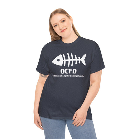 OCFD Unisex Heavy Cotton Tee - Perfect for Fishing Enthusiasts - Get Tight Gear