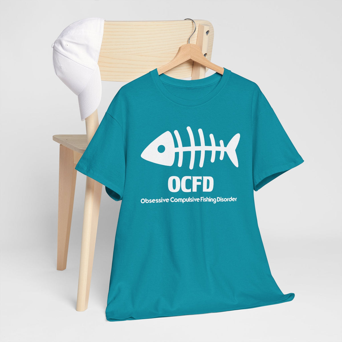 OCFD Unisex Heavy Cotton Tee - Perfect for Fishing Enthusiasts - Get Tight Gear