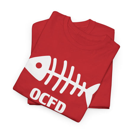 OCFD Unisex Heavy Cotton Tee - Perfect for Fishing Enthusiasts - Get Tight Gear